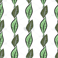 叶子,动物手,背景,表现积极,创造力,自然,概念,绘制,重复,装饰