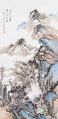 杨弘岳 国画 山水画 风水画