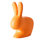 stefano giovannoni’s rabbit chair uses a playful silhouette | Designboom Shop : The ‘Rabbit Chair’ is the last creation that came out of Stefano Giovannoni’s magic hat, rounding out a family of products that has a strong communicative media power. The ide