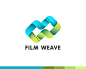 FilmWeave视频编辑软件 视频 立体感 编织 影视 电影 胶卷 FW字母 商标设计  图标 图形 标志 logo 国外 外国 国内 品牌 设计 创意 欣赏