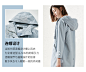 拉夏贝尔中长款连帽大衣 女士春季2019新款 收腰风衣韩版学生外套-tmall.com天猫