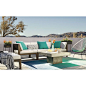 dusk reversible outdoor rug 5'x8'  | CB2: 