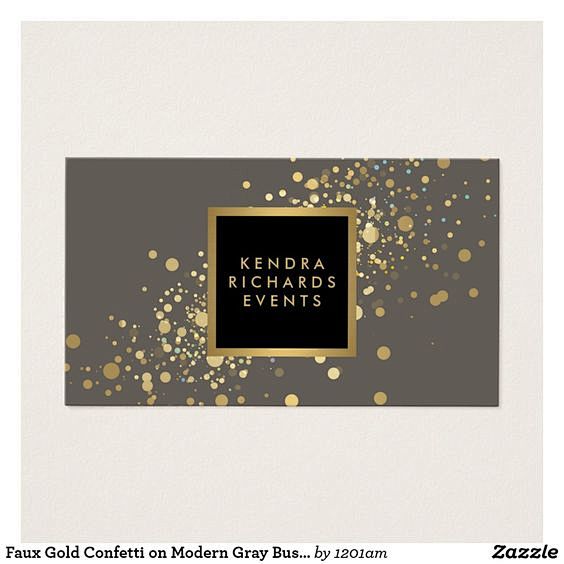 Faux Gold Confetti o...