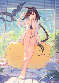 月见牙采集到美美的