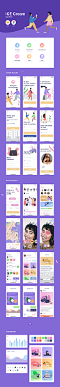 #APP模板#<br/>时尚渐变柔和摄影旅行交流社交媒体app ui源文件sketch模板