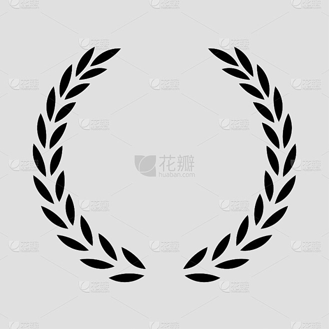 icon laurel wreath, ...