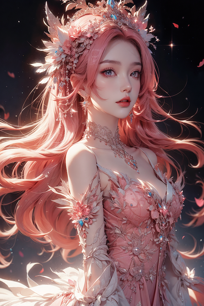 老夫的少女心（绝美第三弹）-AIGC绘画...
