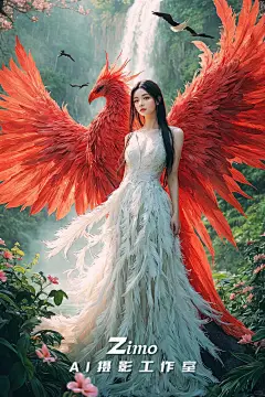 ai摄影写真，来一组凤凰的 - 小红书