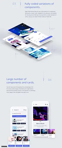 Premium Sketch移动模板。，Argon Mobile UI Kit Pro UI设计 