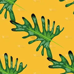 自然,抽象,动物手,四方连续纹样,复叶,简单,干酪藤,壁纸,绘制,剪影