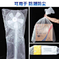 现货低压平口袋加厚pe包装袋子透明胶袋大号薄膜袋防潮塑料袋批发