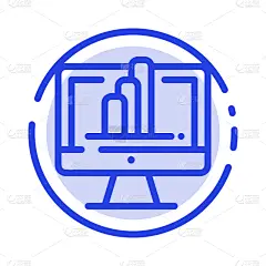 图表,显示器,蓝色,衬衫,虚线,专门技术,商务,易接近性,百分比号,计算机
