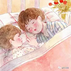 【插画】yoovora：清新的彩铅童话，和玩伴一起的那些岁月_peach : 小时候的我们真傻，总想着长大。yoovora笔下的童年，就像已经飞走的蒲公英，美丽，却已离我们而去。 他们眼中温柔的世界，是那些和玩伴在一起的时光。 公众号：酱子插画 | 插画、设计、绘本、…