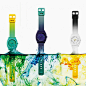 Nixon 2013 夏季 Time Teller P Dip-Dye 渐变手表