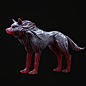 wolf., Roman Roshcencko : Hello! New 3d-model - the wolf. My own concept-design, model and textures. I will not say that the work was always easy, could not always switch to model from current projects, but at the moment I like what I did. I will continue