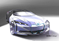 BMW i Vision Dynamics(09/17) _Design sketches : BMW i Vision Dynamics official Design sketches