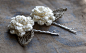 全部尺寸 | Linen flower hairpins | Flickr - 相片分享！