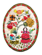 embroidered loveliness by elsita