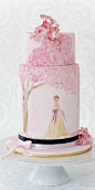 分分钟激发你的少女心，甜蜜与美感兼备的樱花婚礼蛋糕~-来自时尚新娘客照案例 |婚礼时光