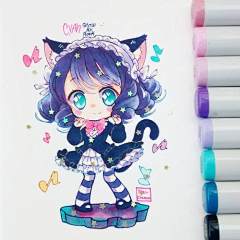笨猫画个画采集到冻鳗