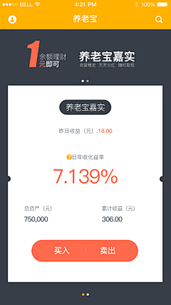 罐头鱼采集到APP UI-数据可视化