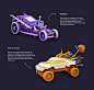 Osmo + Hot Wheels™ Mind Racers : Concept Art for Osmo Hot Wheels™ Game.We were hired by Osmo to create the concept art for a game called "Mind Racers".This game combines kids playing with their iPad and iPhones while still using real, tangible H