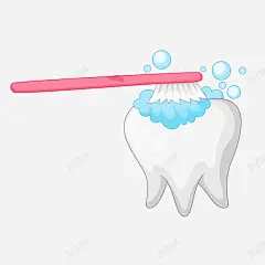 手绘卡通刷牙齿矢量图高清素材 护理 设计图片 免费下载 页面网页 平面电商 创意素材 png素材