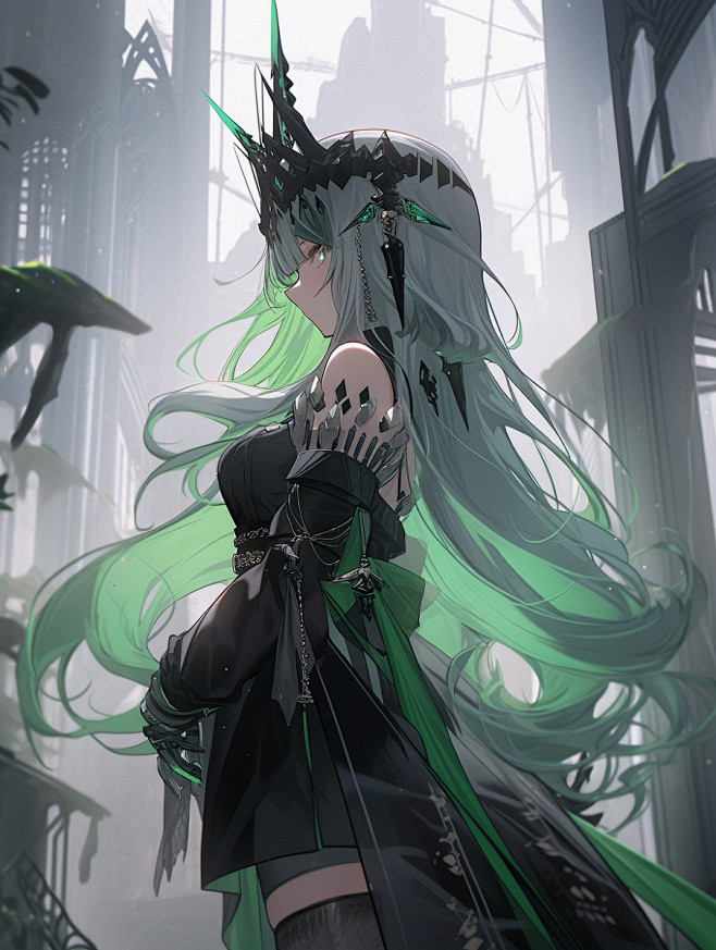 #女の子 廃墟の魔女 - ペンたろう的插...