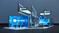 3D architecture booth booth design Exhibition  Exhibition Design  exhibition stand expo Stand visualization