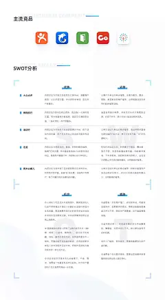SWOT分析 竞品分析