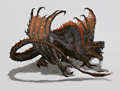 ASUKA_R采集到y_原画设定_monster