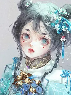 【中国茶拟人•小青柑•古风插画】 - 小红书