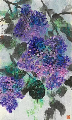 【 插画参考】黄永玉的作品 在表现上融入了各种绘画技法，用中国画的笔墨表现出的画面是不是有插画的感觉？率意的线条、设色斑斓、浑厚而凝重，不用电脑手绘板竟能有如此的感染力，或者只能感叹技法和艺术修养的高度了 。 ​​​​