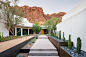 studio 180 degrees design+build veils a home into arizona's red mountains