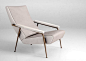 Molteni D153 armchair Gio Ponti: