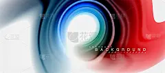 彩虹流体颜色抽象背景扭曲液体设计，彩色大理石或塑料波浪纹理背景，商业或技术展示或web小册子封面布局