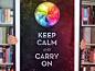 Keepcalm poster dribbble