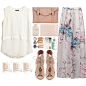 A fashion look from June 2014 featuring H&M tops, Lipsy skirts and Joie ankle booties. Browse and shop related looks.