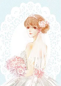 现代手绘  花信/绘