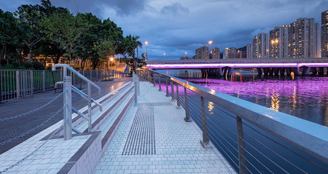 香港沙田滨河栈道