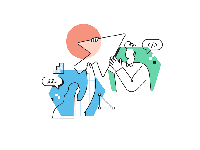 dribbble vector UI u...