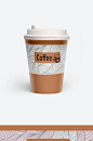 咖啡杯包装通用模版-众图网