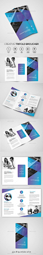 Business Trifold Brochure Template PSD