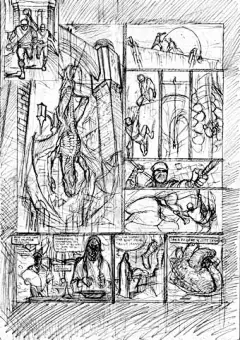 法漫TENEBRES（黑暗）创作过程图若干_看图_欧美漫画吧_百度贴吧