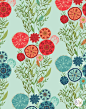 Folkbloom by Bethan Janine Westran | Pattern | Pinterest