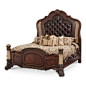 AICO FURNITURE - AICO Furniture, Victoria Palace Panel Bed 3 Pieces, Eastern King - AICO Furniture - Victoria Palace Panel Bed 3 Pieces - 61000EKBED3-29