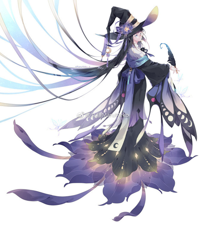 攒了几个魔女女儿的画了拿出来晒晒6P人设...