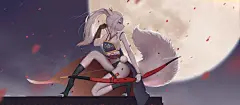 阴阳师 白狼 #小清新# #壁纸#