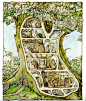 apparently I am missing out on some extremely delightful artwork by not having read the Brambly Hedge books.