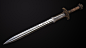 Conan's Sword, Pavel Bekesky : Sculpture of Conan's bastard sword based on Movie from 80's